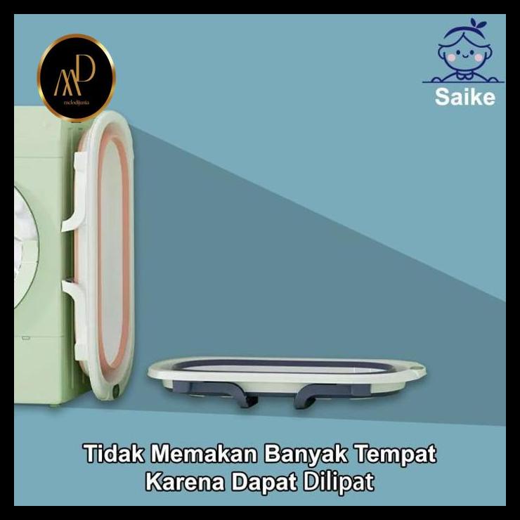 Bak Mandi Bayi Portable Bak Mandi Bayi Lipat Bak Mandi Bayi Thermomete melodijunia