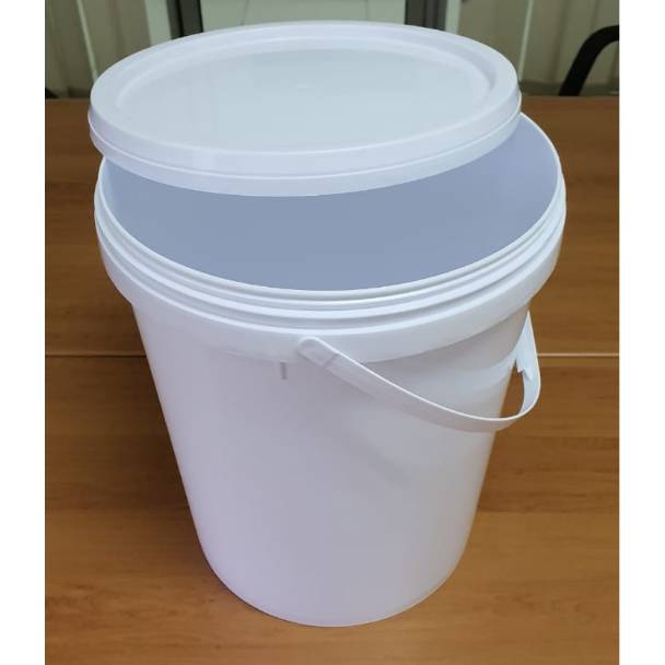 ￣ fg (BARU) Ember Plastik 20 Liter / Pail 20 Liter (25KG) untuk Cat / Makanan / Packaging ✭