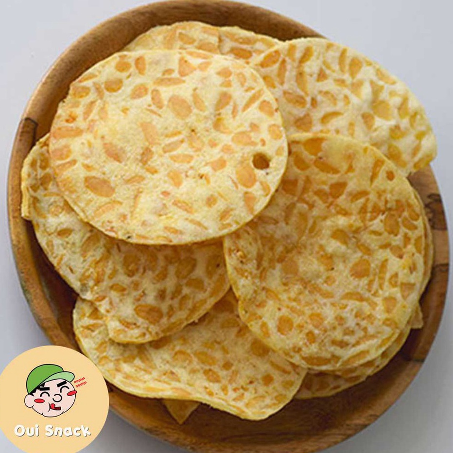 

Ready Stock 500gr Keripik Tempe Oven / Kripik Tempeh Renyah | Oui Snack