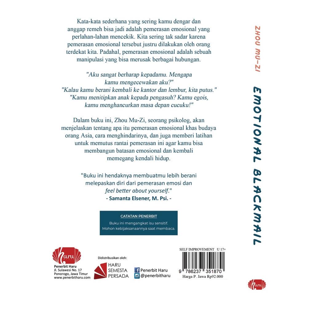 

8.8 [Discount] Emotional Blackmail New !!