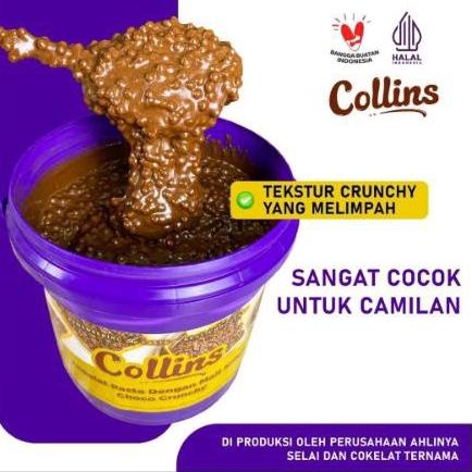 

8.8 [Discount] Collins Choco Crunchy Selei Collins Coklat Crunchy 1Kg New !!