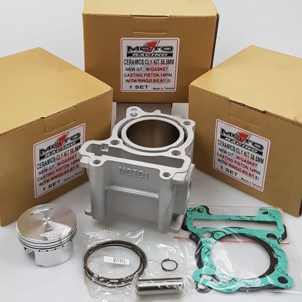 Terlaris Mo1To Bore Up 58.5Mm Xeon Gt. Gt 125. Soul Gt125. Xeon Rc