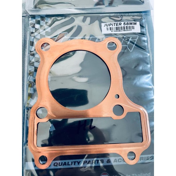 Paking Blok Head Tembaga Jupiter Z 58mm tebal 0.5mm GF Racing Original