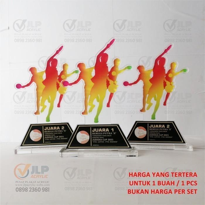 Piala Tenis Meja, Tropy Tenis Meja, Piala Pingpong, Tropy Pingpong J01