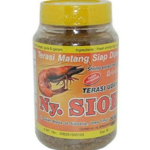 Terasi Udang Ny Siok / Ny Siok Terasi Botol 150 gr