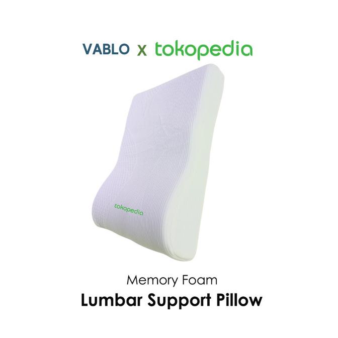 Vablo X Tokopedia Lumbar Support Pillow exclusive item