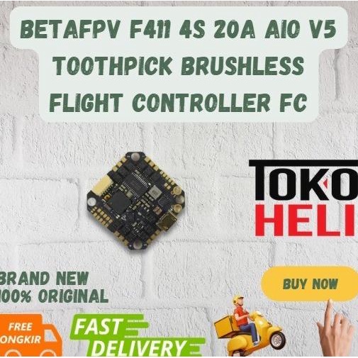 BetaFPV F411 4S 20A AIO V5 Toothpick Brushless Flight Controller FC