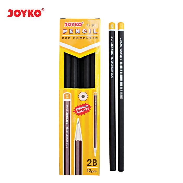 

Joyko Pencil P-91 (2B) - 12 Pcs ( IRRA STORE )