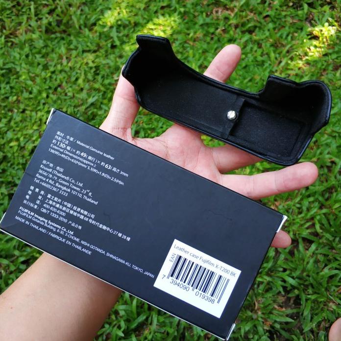 Half Case Fujifilm X-T200 Bekas Fuji Xt200 Leather Sarung Bag Kulit