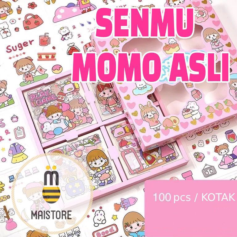 

✪Laris❋➷ 100 Lembar Stiker Motif Kartun Korea Lucu Anti Air Dekorasi Handbook Scrapbook DIY D75 ↓
