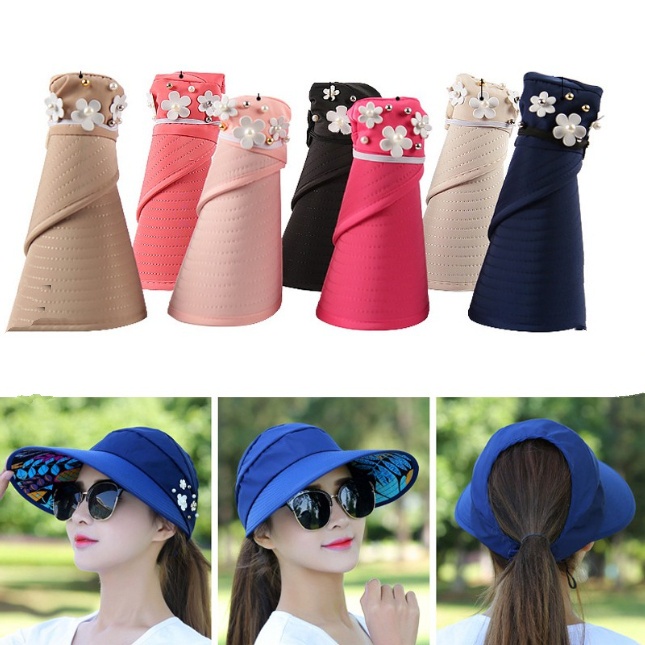 Topi Pantai Dewasa Anti Sinar Uv Tali Dagu Oval Besar Lucu I3C6 Terbaru Berhijab Impor Gelombang Imp