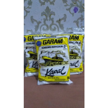 

Garam cap Kapal 250gr