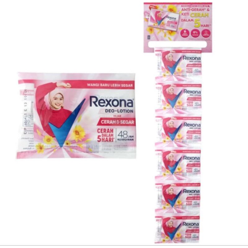 Rexona Deo-Lotion Hijab Cerah dan Segar Sachet