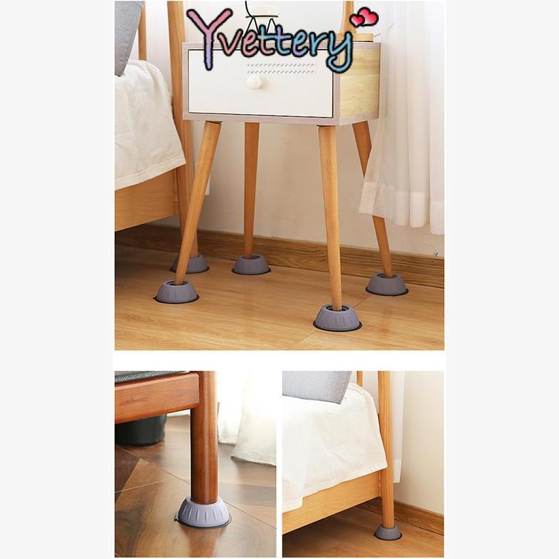 Terbaru Kaki Mesin Cuci Anti Getar Slip / Alas Kaki Kulkas Meja Kursi Anti Slip Karet / Alas Kaki Me