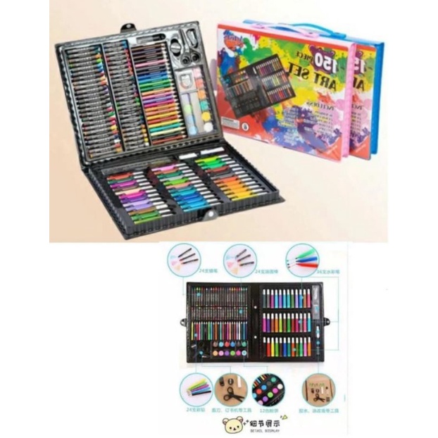 

Crayon set 150 pcs