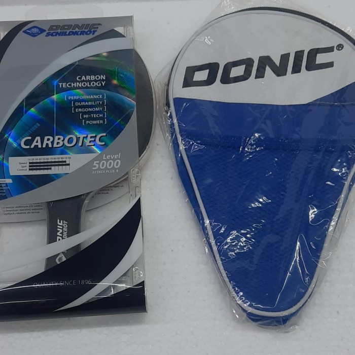 Terlaris Bet Pingpong Donic Carbotec Level 5000 / Bonus Cover / Original Donic