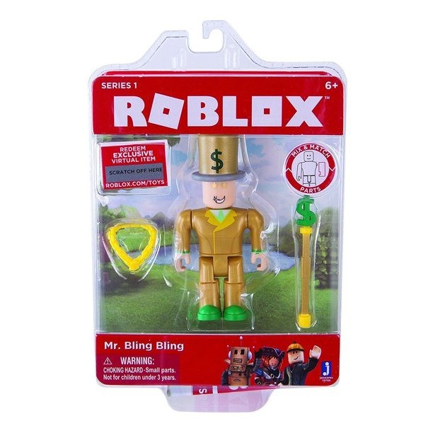 roblox original mr.bling bling exclusive virtual item figure game vera16laris