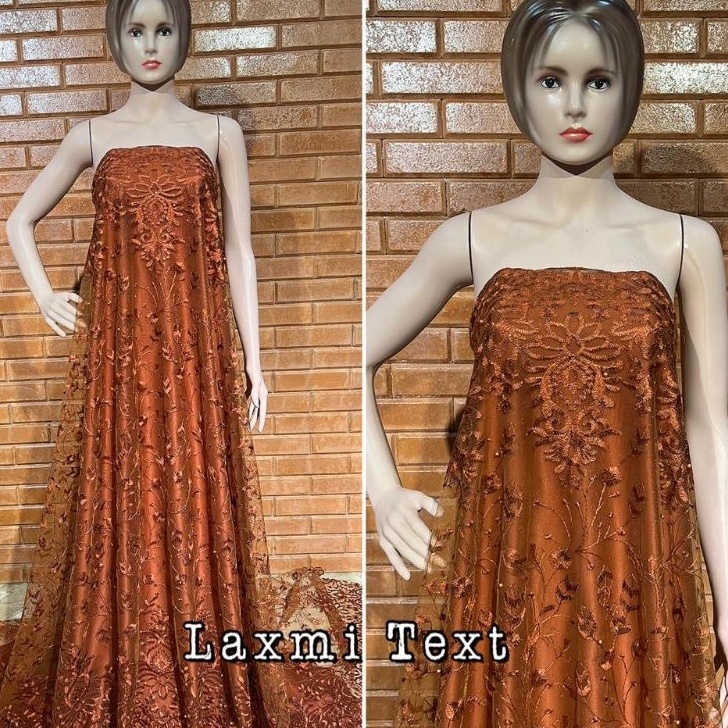 Murah Kain tile akar renda new / bahan tulle/ cocok untuk dress Tunik gaun pengantin seragaman dll T