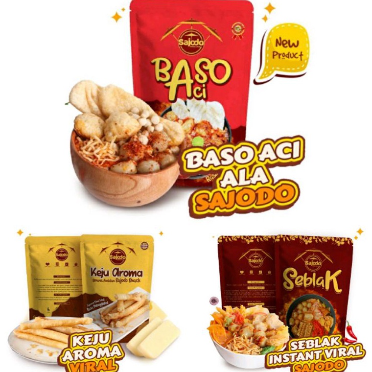 

Diskon← ZZZQB Baso Aci Sajodo Snack Seblak Viral Keju Aroma F96 Ready