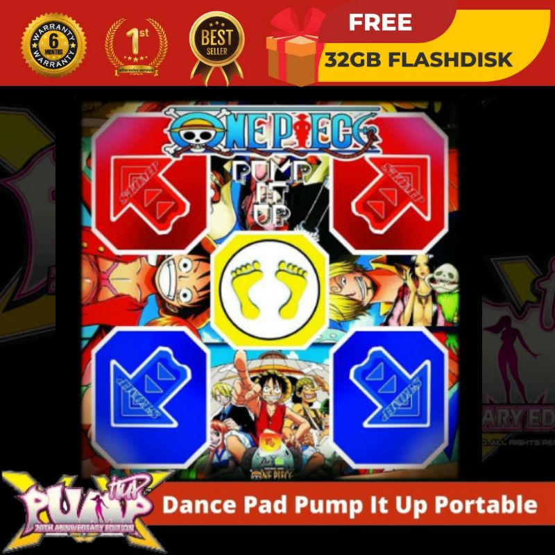 Karpet Pump It Up / Dance Pad Pump It Up Tema One Piece
