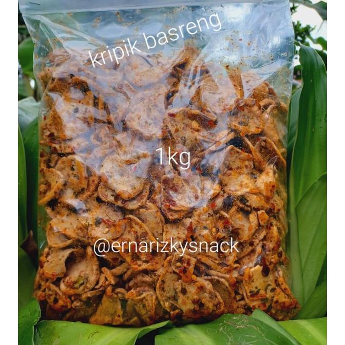 

HOT PROMO KRIPIK BASRENG VIRAL SUPER RENYAH [ 1 KG ] PEDAS DAUN JRUK BUMBU BASAH REMPAH ASLI ( BEST SELLER )