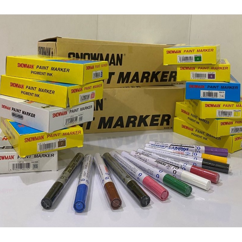 

WDSQ5242㊚ Paint Marker Snowman ㊎