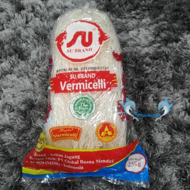 

Terlaris Sohun Naga / Soun Naga / Sohun Jagung 250gr / Soun Jagung SU BRAND