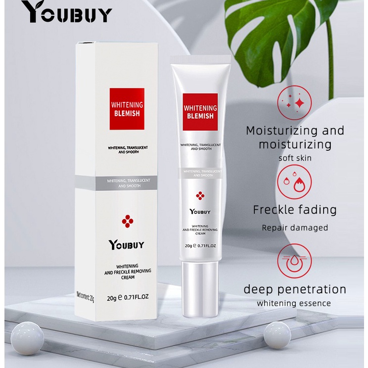 Come Youbuy Whitening Freckle Cream Remove Dark Spots Anti Freckle Cream Niacinamide Fade Pigmentati