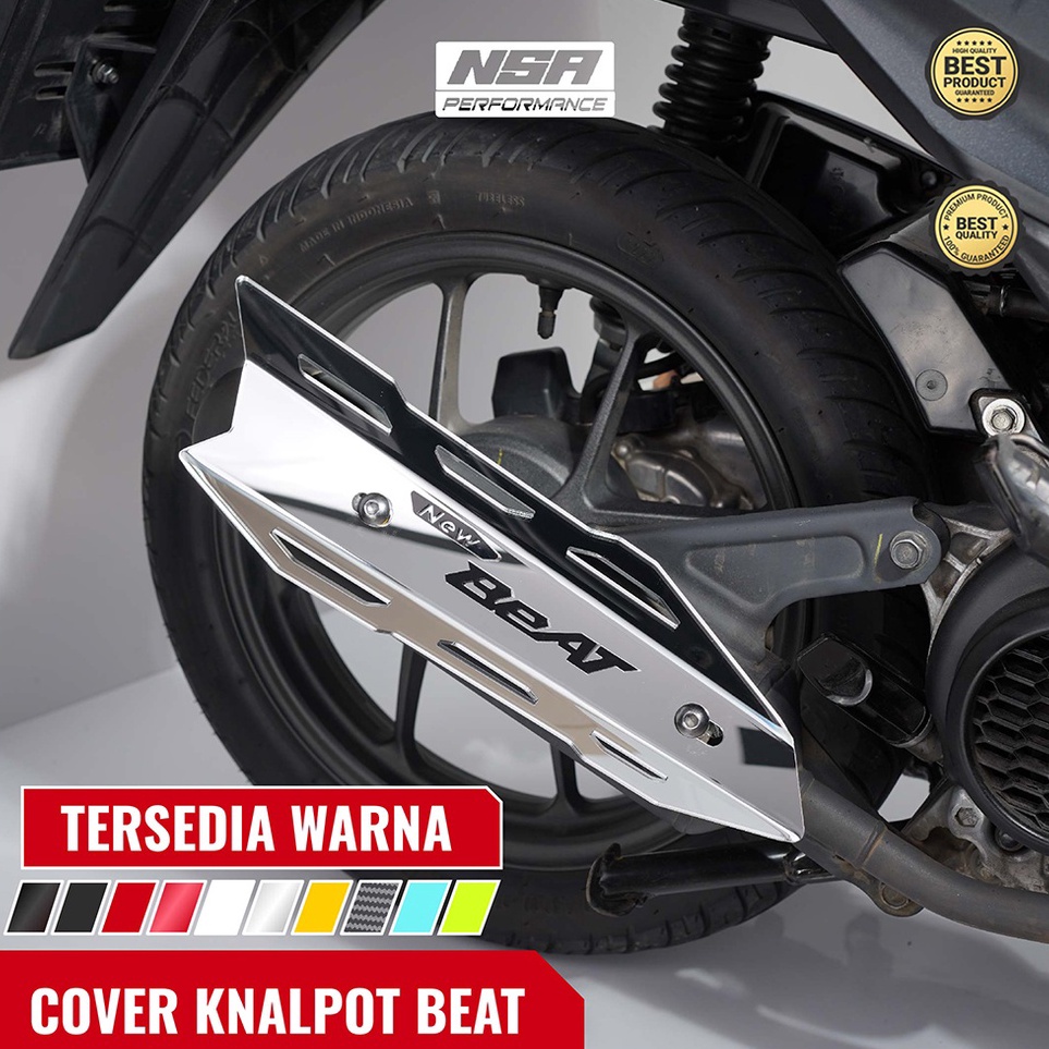 CZ COVER KNALPOT BEAT AKSESORIS BEAT TUTUP COVER KENALPOT BEAT VARIASI TAMENG KNALPOT BEAT TUTUP KNA