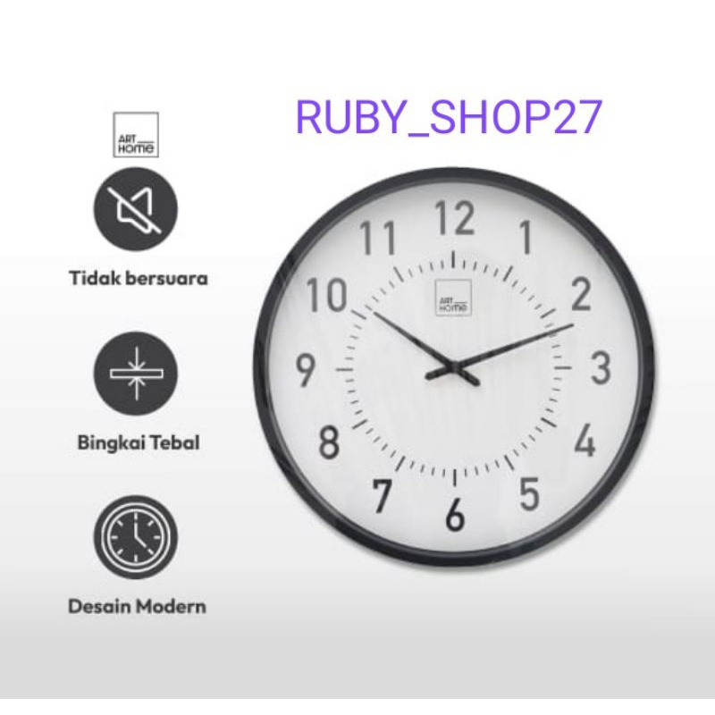Jam Dinding 40cm/Wall Clock 40Cm