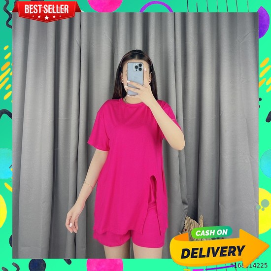 Pakaian Dewasa Terbaru 2023 Srtelan Baju Kekinian One Set Perempuan Dewasa Stelan Kekinian Korea 1Se