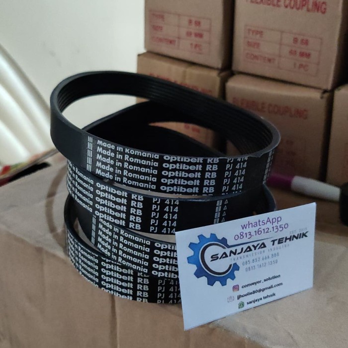 PROMO OPTIBELT PJ 414 - 7 JALUR / BELT COLTER 7 ALUR TERMURAH