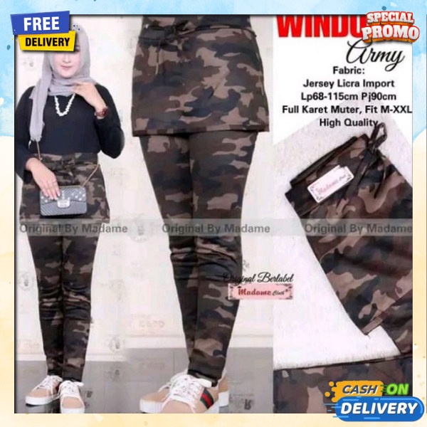Rook Celna Celana Premium Skrith Perempuan Gym Senam Terbaru Rok Celana Fashion Korea Style Roj Keta