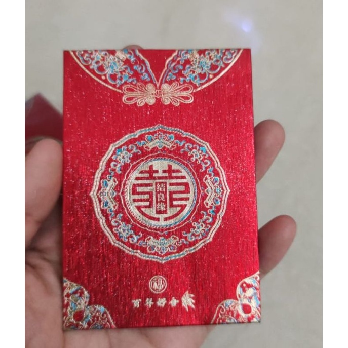

Angpao Glitter Pendek Premium 20lbr Terbatas