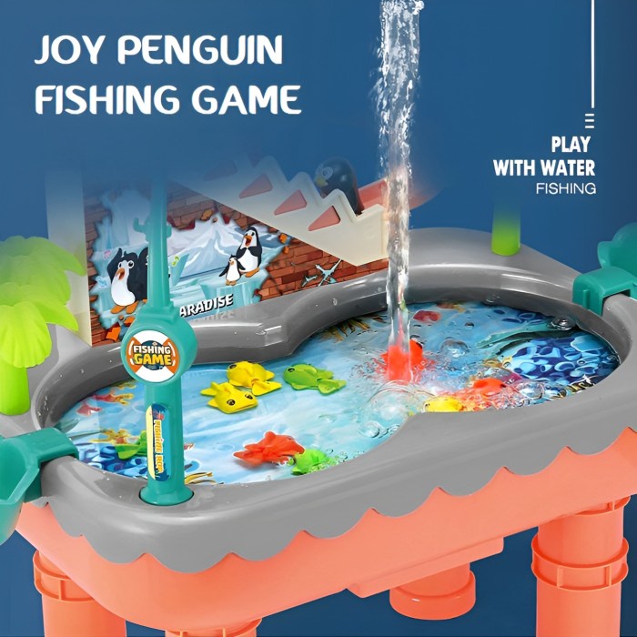 Fishing Game Penguin Mainan Pancingan Anak Mainan Pancing Ikan Besar