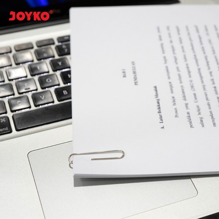 

R Clip / Klip / Jepit Kertas Joyko No.5 - 1 Pa Isi 10 Box