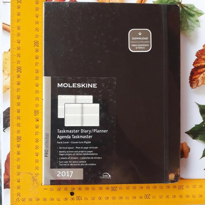 

Moleskine Taskmaster Notebook Diary Planner Agenda Jurnal Journal 2017