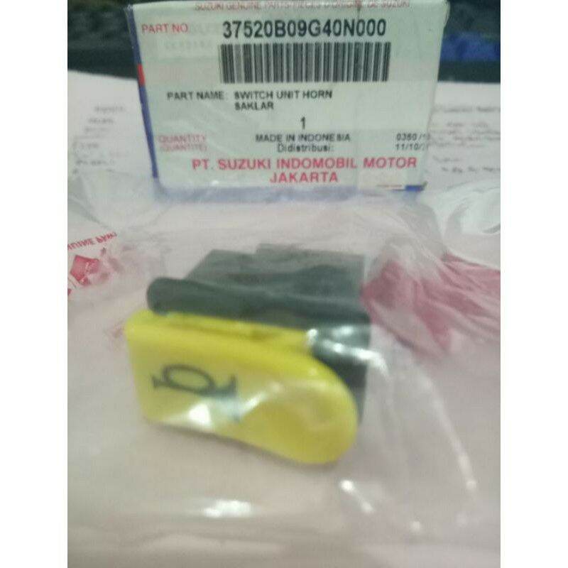 TOMBOL KLAKSON / SWITCH UNIT HORN SAKLAR SUZUKI SMASH SHOGUN 110 125 SEMUA MOTOR SUZUKI SGP SGP