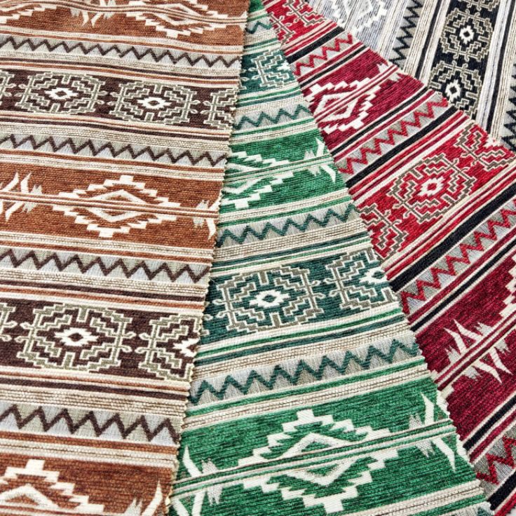 Harga Promo Bahan Kain Chenille Premium Meubel Sofa Lesehan / Jok / Kursi Motif Arab Klasik - Ethnic