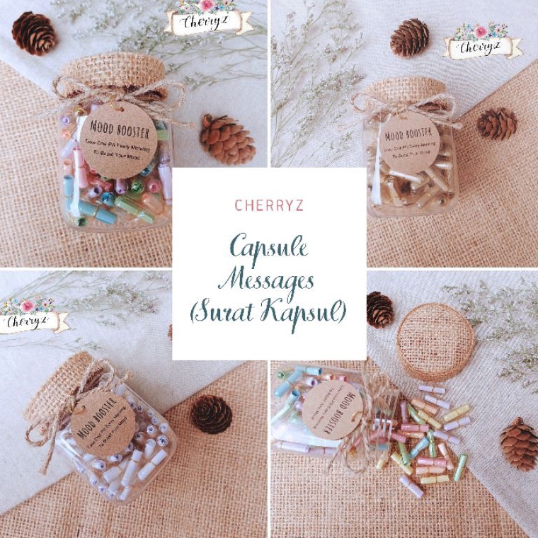 

[PRODUK-PJJTB77] Capsule Messages, Surat Capsule [JAR PLASTIK] tkpm9