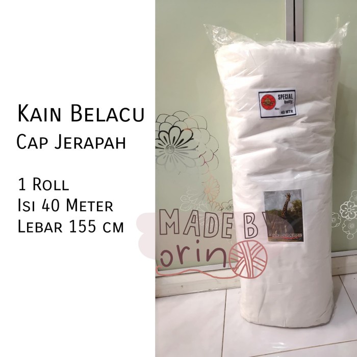 Terlaris Kain Blacu Belacu 1 Roll Cap Jerapah