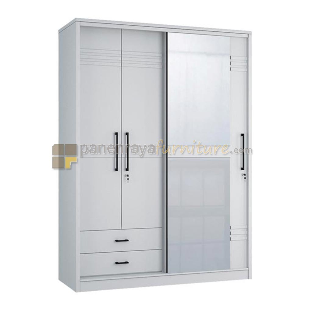 Siantano Lemari Pakaian / Lemari Baju LP Capitol 3D SS