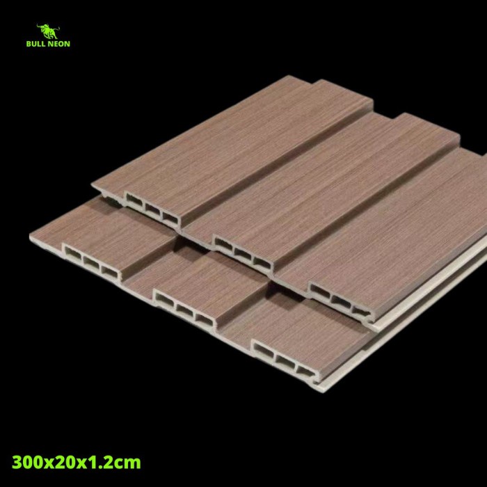 Wpc Wall Panel 3 Meter Wood Panel Dinding 300Cm
