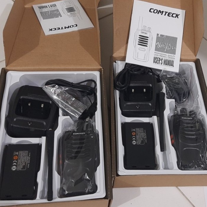 COD - Paket Special 10 Unit HT COMTECK BF-888s 888s Terkoneksi baofeng 888s