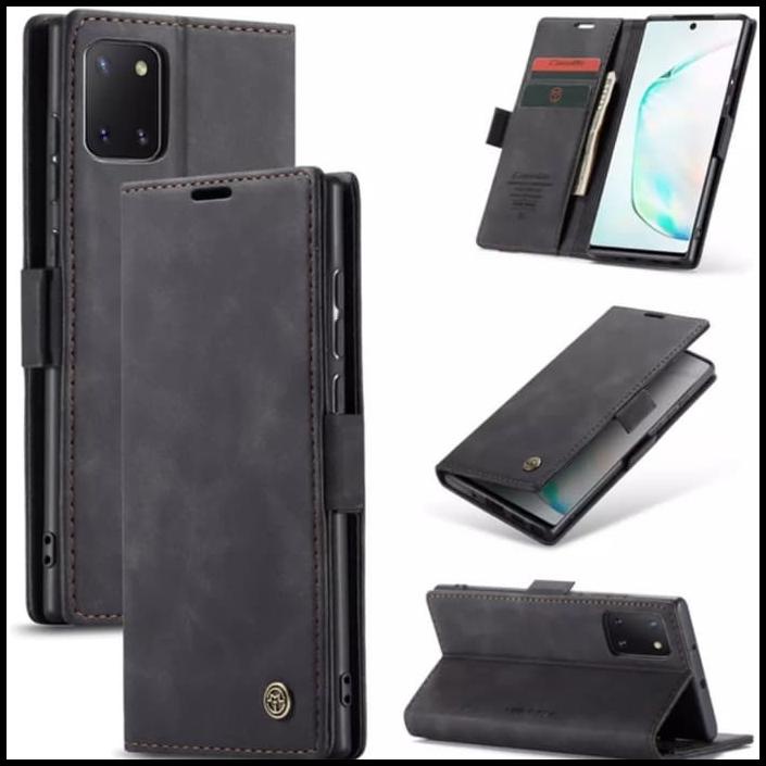 Terlaris Samsung Galaxy Note 10 Lite Flip Case Caseme Cover Leather Wallet