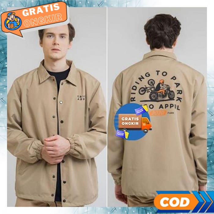 Jeket Parasut Pria Olahraga Distro Jacket Original Jaket Parasit Olahraga Laki Laki Distro Kekinian 