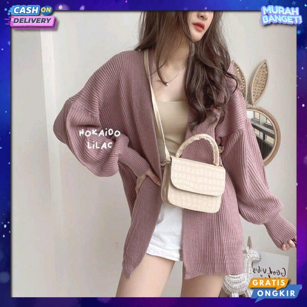 Rajut Bsju Waita Best Seller Kardigan Fashion Korea Style Cardigan Baju Rajut Fuji Import Outer Wani