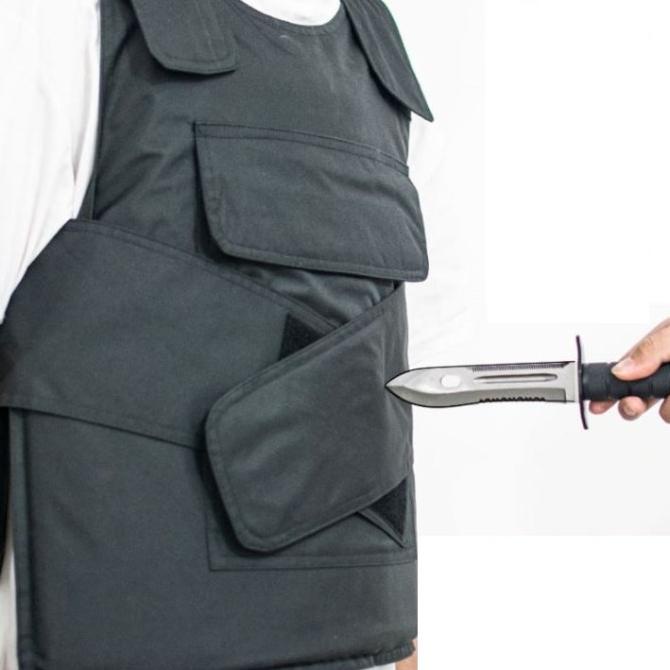 Rompi Anti Potong Anti Pisau Anti Tusuk ; 20 Lapis kain Anti Tusuk