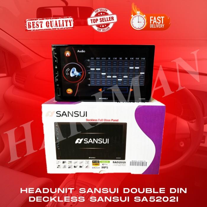 Head Unit Sansui Double Din Deckless Sa-5202I