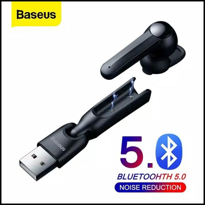 Terlaris Baseus Wireless Earphone - Bluetooth 5.0 Magnetic Headset A05